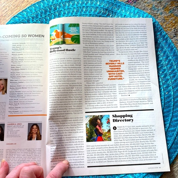 LOS ANGELES MAGAZINE DONALD TRUMP BIGGEST LOSER September 2019 - Picture 8 of 9